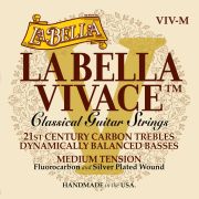  VIV-M Vivace Комплект струн для классической гитары, карбон/посеребренные, ср. натяжение