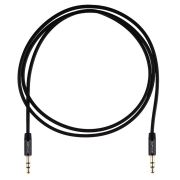 GoPower 00-00027478 Кабель AUX 3.5мм (m)- 3.5мм (m), 1.0м, TPE черный, в пакете