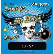  NH-7M Hit Drive Комплект струн для 7-струнной электрогитары, Medium, 10-57, никель