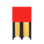 DRGRD4TBRD Reed Guard Футляр для хранения тростей, красный, большой, Rico