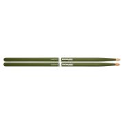 TX5AW-GREEN 5A Барабанные палочки, зеленые, орех гикори, ProMark