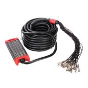  BCB407-30m Сценическая коммутационная коробка 24хXLR входа + 8хXLR выходов, 30м