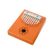  KMKr-2-OR Escudo Калимба, резонаторная, 10 язычков, трапеция, оранжевая