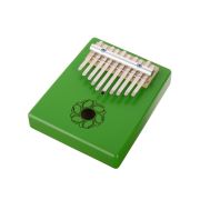  KMKr-2-GR Escudo Калимба, резонаторная, 10 язычков, трапеция, зеленая