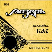  BB1 Комплект струн для балалайки бас, бронза
