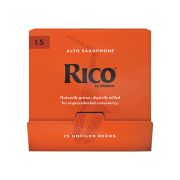 RJA0115-B25 Rico Трости для саксофона альт, размер 1.5, 25шт в индивидуальной упаковке, Rico