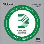  NW039 Nickel Wound Отдельная струна для электрогитары, никелированная, .039