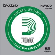  NW070 Nickel Wound Отдельная струна для электрогитары, никелированная, .070