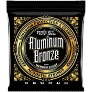 ERNIE BALL 2566 - струны для акуст.гитары ALUMINUM BRONZE MEDIUM LIGHT (12-16-24w-32-44-54)