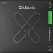 D'Addario XTAPB1670 XT Комплект струн для акустической гитары, фосф.бронза, 16-70, с покрытием