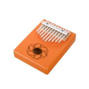  KMKr-1-OR Piastra Калимба, резонаторная, 10 язычков, прямоугольная, оранжевая