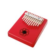  KMKr-2-R Escudo Калимба, резонаторная, 10 язычков, трапеция, красная