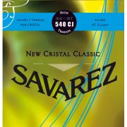  540CJ New Cristal Classic Комплект струн для классической гитары, сильное натяж, посеребр