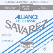  540J Alliance HT Classic Комплект струн для классической гитары, сильное натяжение, посереб