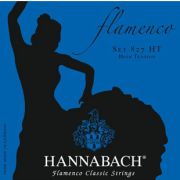 827HT Blue FLAMENCO Комплект струн для классической гитары желтый нейлон/посеребренные 