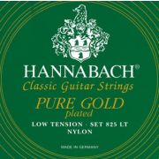 825LT Green PURE GOLD Комплект струн для классической гитары нейлон/позолоченные 