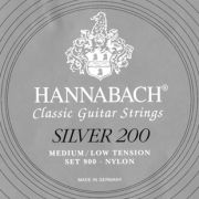 900MLT SILVER 200 Комплект струн для классической гитары нейлон/посеребренные 