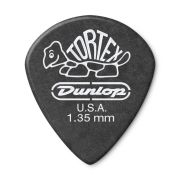  482R1.35 Tortex Pitch Black Jazz III Медиаторы 72шт, толщина 1.35мм