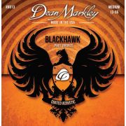  DM8013 Blackhawk Pure Bronze Комплект струн для акустической гитары,с покрытием, 13-56