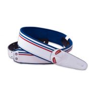 8401070110309 Mojo Race White Ремень для гитары