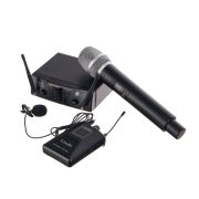 PRO2-MP Двухканальная радиосистема с ручным передатчиком и петличкой
