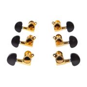  AP-016V3JP Комплект 3+3 колковой механики, золото