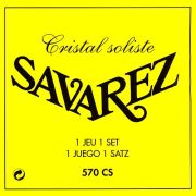  570CS Cristal Soliste Комплект струн для классической гитары, посеребренные, сильное натяж