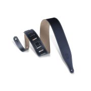  DM17-BLK Classics Series Ремень для гитары, кожаный, черный