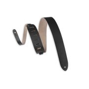  M12-BLK Classics Series Ремень для гитары, кожаный, черный