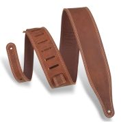  M17BDS-BRN Deluxe Series Ремень для гитары, кожаный, коричневый