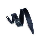  M17SS-BLK Signature Series Ремень для гитары, кожаный, черный