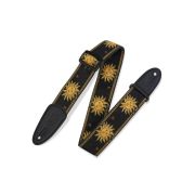  MPJG-SUN-BLK Print Series Ремень для гитары, тканый, солнце/черный