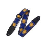  MPJG-SUN-BLU Print Series Ремень для гитары, тканый, солнце/синий