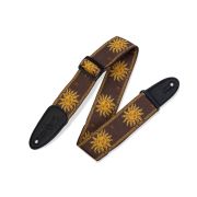  MPJG-SUN-BRN Print Series Ремень для гитары, тканый, солнце/коричневый