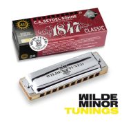  16221G 1847 Classic Wilde Minor Tuning G Губная гармошка