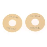  MX1584CR-2 Накладка под переключатель Treble/Rhythm, 2шт, кремовая