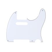  MX1410WH Пикгард для гитары Fender Telecaster, 3 слоя, белая