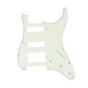  MX1382IV Пикгард для гитары Fender Stratocaster HSS, 3 слоя, слоновая кость