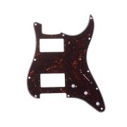  MX1379DT Пикгард для электрогитары Fender Stratocaster HH, 4 сл, черепаший панцирь