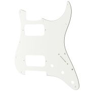  MX2248WH Пикгард для электрогитары Fender Stratocaster HH, 3 слоя, белая