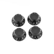  MX1560BK-4 Комплект ручек потенциометров, Les Paul, черные, 4шт