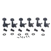  MX1368BK-6 Колки для гитары, 6л, локовые, черные