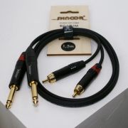  RCA2JM-3m Компонентный кабель 2хRCA - 2хjack, 3м