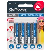  00-00015601 Super Power Alkaline Элемент питания AA/LR6 щелочной 1.5В, 4шт
