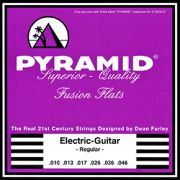  FF1252 Fusion Flats Комплект струн для электрогитары, хром-никель, 12-52