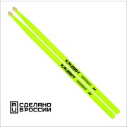  7KLHBYL5A Yellow 5A Барабанные палочки, граб, флуоресцентные желтые
