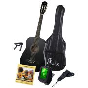  FCG-2038CAP-BK Классическая гитара+Аксессуары, цвет чёрный