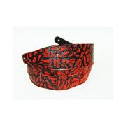  FL8009LT Leather Tigina Ремень для гитары, кожаный, лава