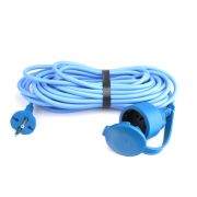  PC-1F-R-10(IP) Power Cube Удлинитель 2х1мм2, 10А, 2200Вт, 10м