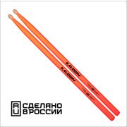  7KLHBOR5B 5B Барабанные палочки, граб, флуоресцентные оранжевые